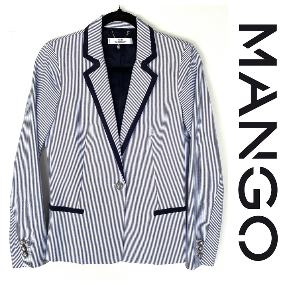 MNG • Striped Blazed Suit Collection